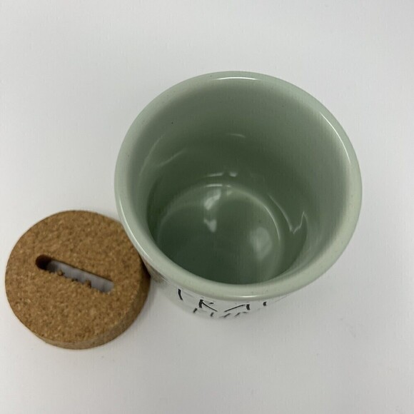 Rae Dunn Travel Fund Coin Bank Change Jar Camping/Travel Set Happy Camper Mug - Picture 8 of 14